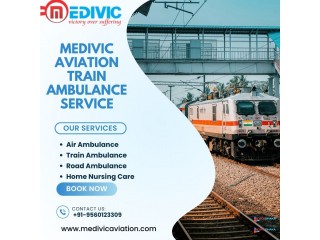 Medivic Aviation Train Ambulance from Ranchi – Select to Travel with Safety with Us