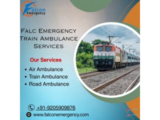 FALC Emergency Train Ambulance in Patna have a doctor's team inside the Train's Compartments