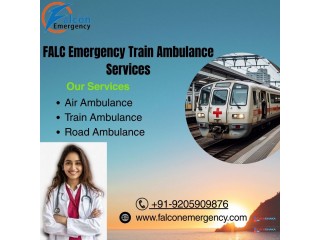FALC Emergency Train Ambulance in Ranchi is an authentic, shifty, and stress-freak