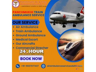 Panchmukhi Train Ambulance Service in Delhi Giving Our Best Facility to the Patient