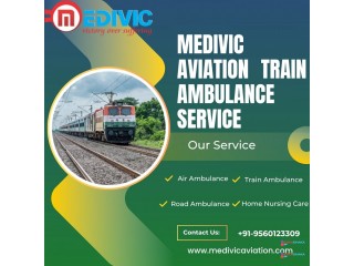 Medivic Aviation Train Ambulance in Patna Simplifies Medical Transportation for Families