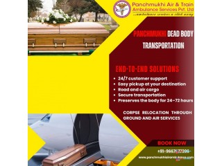 Panchmukhi Mortuary Box Transportation in Patna– Have the Best Solution for Corpse Transportation