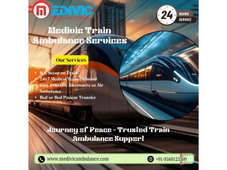Medivic Provides Timely Transportation through Its Fast and Efficient Train Ambulance