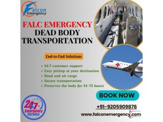 FALC Emergency Body Transfer in Ranchi by Air Cargo, Take Advantage of Our Mortuary Box Service