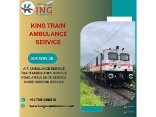 Use King Train Ambulance in Patna For Secure and Speed Patient Travel