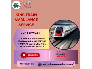 Choose King Train Ambulance for the Superlative patient transfer service in Delhi