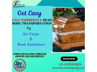 Hire FALC Emergency Cadaver shifting from Delhi to Patna, a fairly easy Service