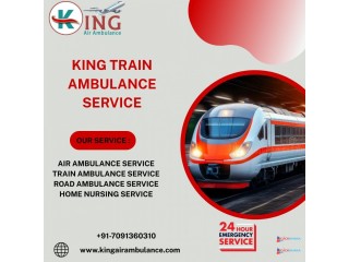 King Train Ambulance in Kolkata- Experience a Reliable Journey to Your Source Destination