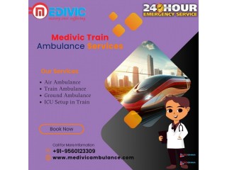 Medivic Arranges Patient Transportation from Ranchi to Delhi by Its Train Ambulance