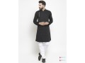 purple-state-men-black-solid-straight-kurta-small-0