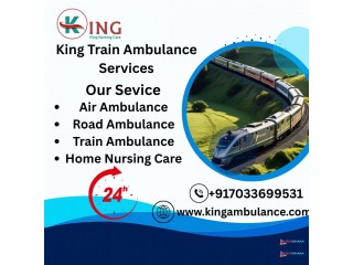 King Train Ambulance in Chennai provides complete healthcare services at your request