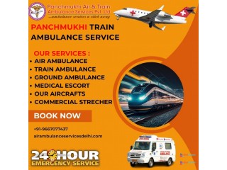 Panchmukhi Train Ambulance in Guwahati Offers 24/7 Medical Advice and Service