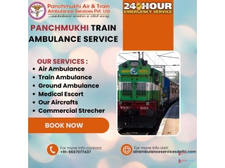 World-Class Medical Facility Care Provides by Panchmukhi Train Ambulance in Delhi