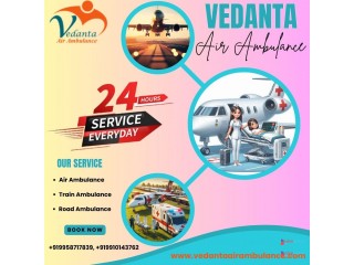 Vedanta Air Ambulance Service in Ranchi Offers Top-level Medical Equipment at an Affordable Price