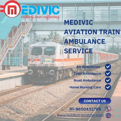 medivic-aviation-train-ambulance-in-ranchi-provides-a-hassle-free-medical-transfer-big-0