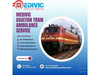 Utilize Medivic Aviation Train Ambulance in Guwahati for All Kinds of Medical Transportation