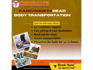 Hire Authentic and Relief Panchmukhi Dead Body Transportation Service in Mumbai