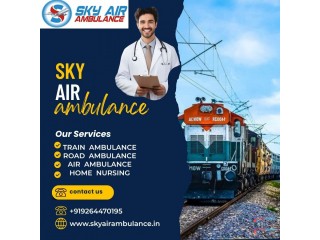 Use Panchmukhi Train Ambulance Services in Raipur to transport across the country