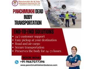 Panchmukhi Corpse Transportation in Ranchi – Reliable help is offered to meet the needs of the people
