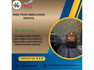 King Progress in His Shifting Arrangement in Guwahati in Its Train Ambulance