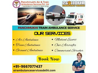 Panchmukhi Train Ambulance in Mumbai – Medical Transport Is Arranged Without Complications