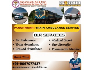 Panchmukhi ICU Train Ambulance in Delhi – Low Key Supporting the Safe Transportation Needs