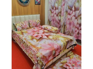 Primium 3D Bedsheet