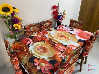 Original 3D Printed Dining Chair Table Cover