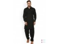 hangup-men-black-solid-pathani-kurta-small-0