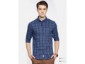 us-polo-assn-men-blue-tailored-fit-checked-casual-shirt-small-0