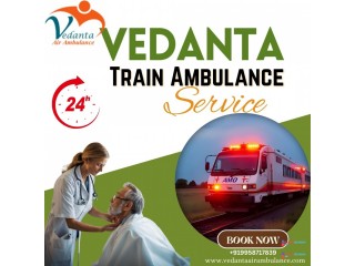 Vedanta Train Ambulance Services in Patna – Making Your Medical Transfer Smooth and Risk-Free