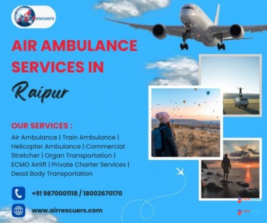 air-ambulance-in-raipur-quick-reliable-care-big-0