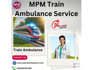 Sick Patients Take the MPM Train Ambulance Service in Nagpur for Treatment