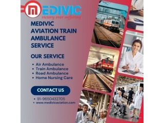 Medivic Aviation Helps You Reduce Patient Anxiety While Traveling In a Train Ambulance in Kolkata