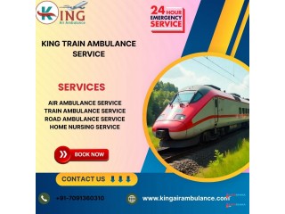 Handpick King Train Ambulance in Kolkata for Medical Assistance during Travel