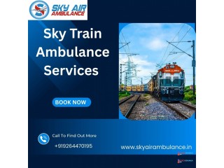 Select  Sky Train Ambulance Services in Guwahati at Affordable Rates