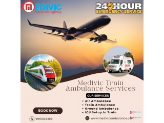 Medivic Carries the Full Transit shipment in Kolkata in its Train Ambulance