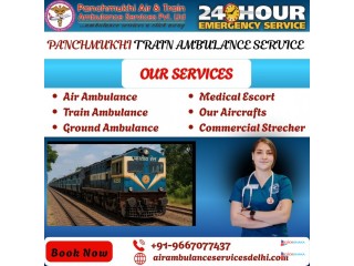 Panchmukhi ICU Train Ambulance in Mumbai-Acute and Secure Patient Transfer at Short Time