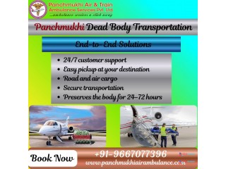 Panchmukhi Dead Body Transportation in Patna - Top-class Dead Body Transfer Facility