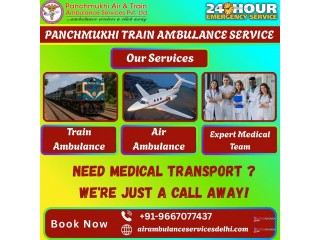 Panchmukhi Train Ambulance Service in Chennai- Expert Team Transfer Your Patient