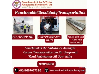 Pick Panchmukhi Dead Body Transportation in Kolkata with Proper Mortuary Box Transfer Facility