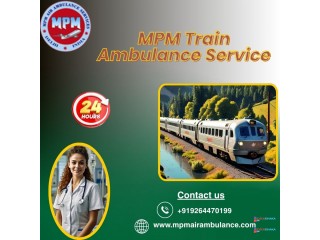 Call MPM Train Ambulance Service in Varanasi to Book a Train Ambulance