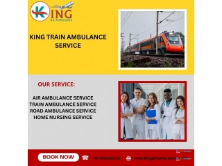 Select King Train Ambulance for Long Covering Distance Travel from Delhi