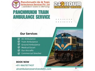 Hire Panchmukhi Train Ambulance Service in Bangalore to Capable Doctor Support Team