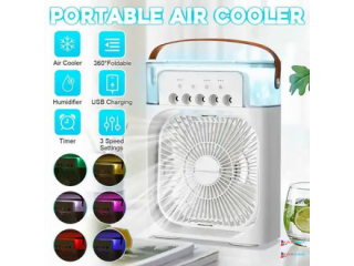 3 In 1 Portable Fan USB Personal Air Cooler Mini Air Conditioner