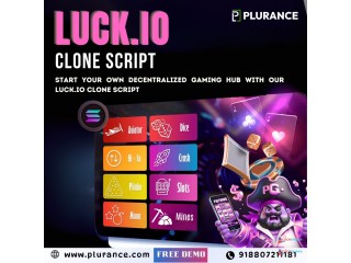 Solana Game Development – Build High-Performance Web3 Games with our luck io clone script