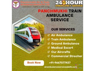 Panchmukhi Train Ambulance in Chennai -24/7 Uninterrupted Modern Medical Care