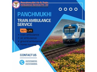 Use the Panchmukhi Train Ambulance service in Bhopal