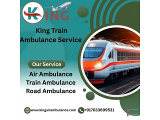 Choose King Train Ambulance Service in Patna for 24/7 good Medical Facilities