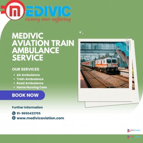 medivic-aviation-train-ambulance-in-ranchi-has-excellent-medical-personnel-available-big-0